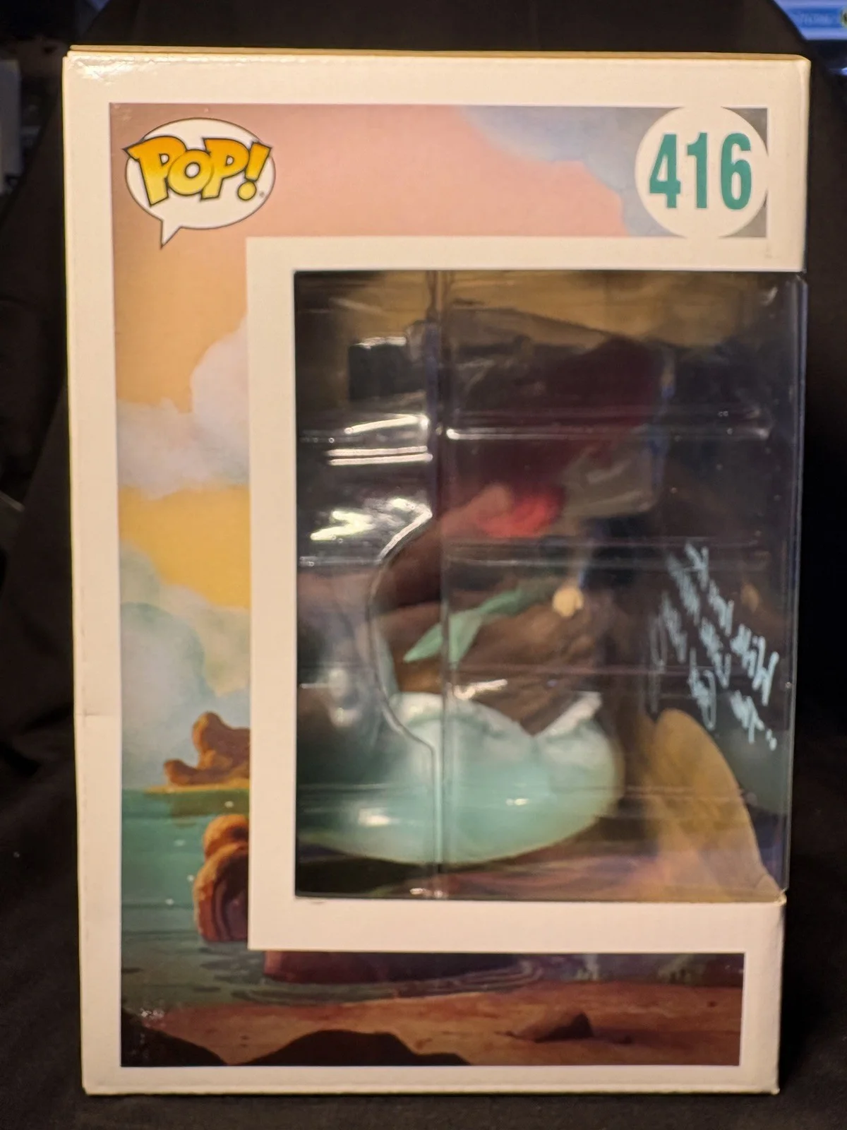 Jodi Benson — Jodi Benson signed Funko Pop! #416 The Little Mermaid Finding Your Voice, image 3