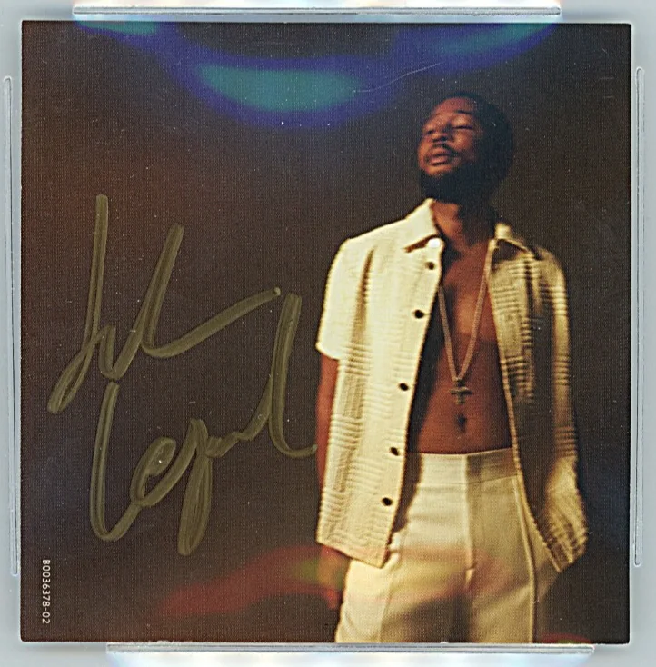 John Legend — John Legend Signed Legend CD Album Insert Beckett BAS Slabbed Music Autograph, image 2