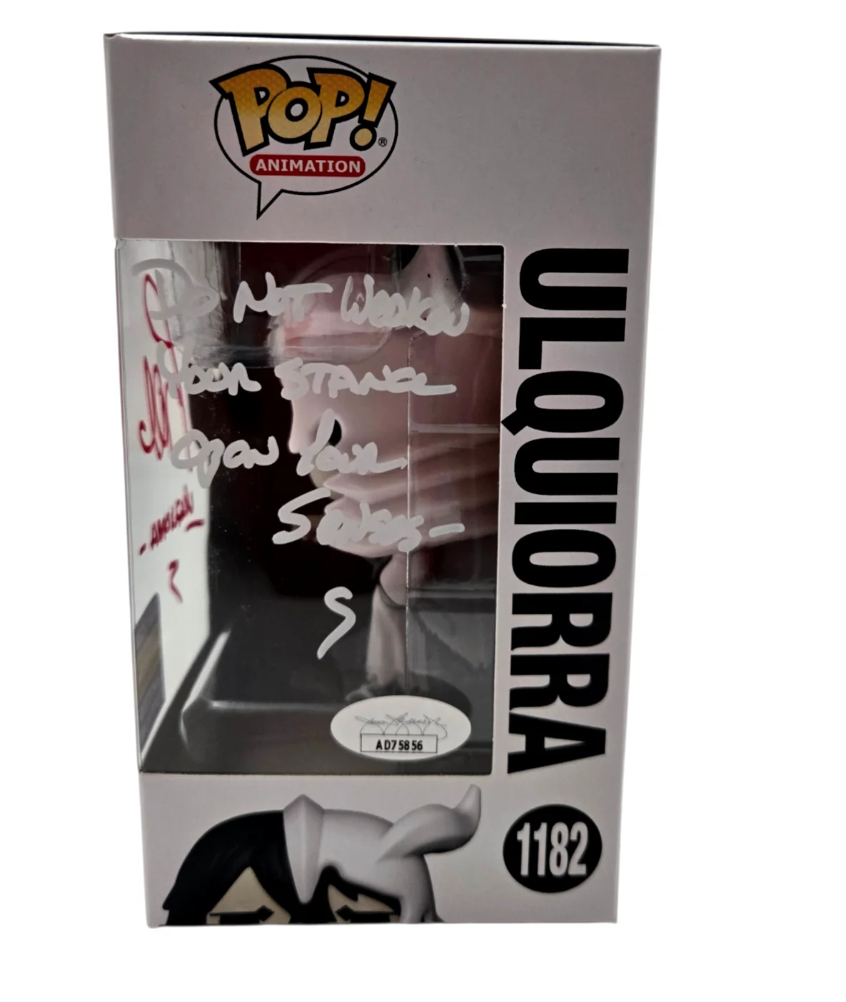 Tony Oliver — Ulquiorra Signed Funko Pop Tony Oliver Bleach Autograph #1182 Anime JSA COA 856, изображение 2