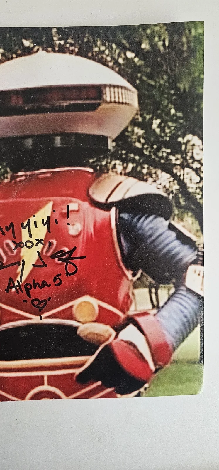 SANDI SELLNER — ZOBIE POWER RANGERS ALPHA 5 Romy Sharf AUTOGRAPH AUTHENTIC, image 3