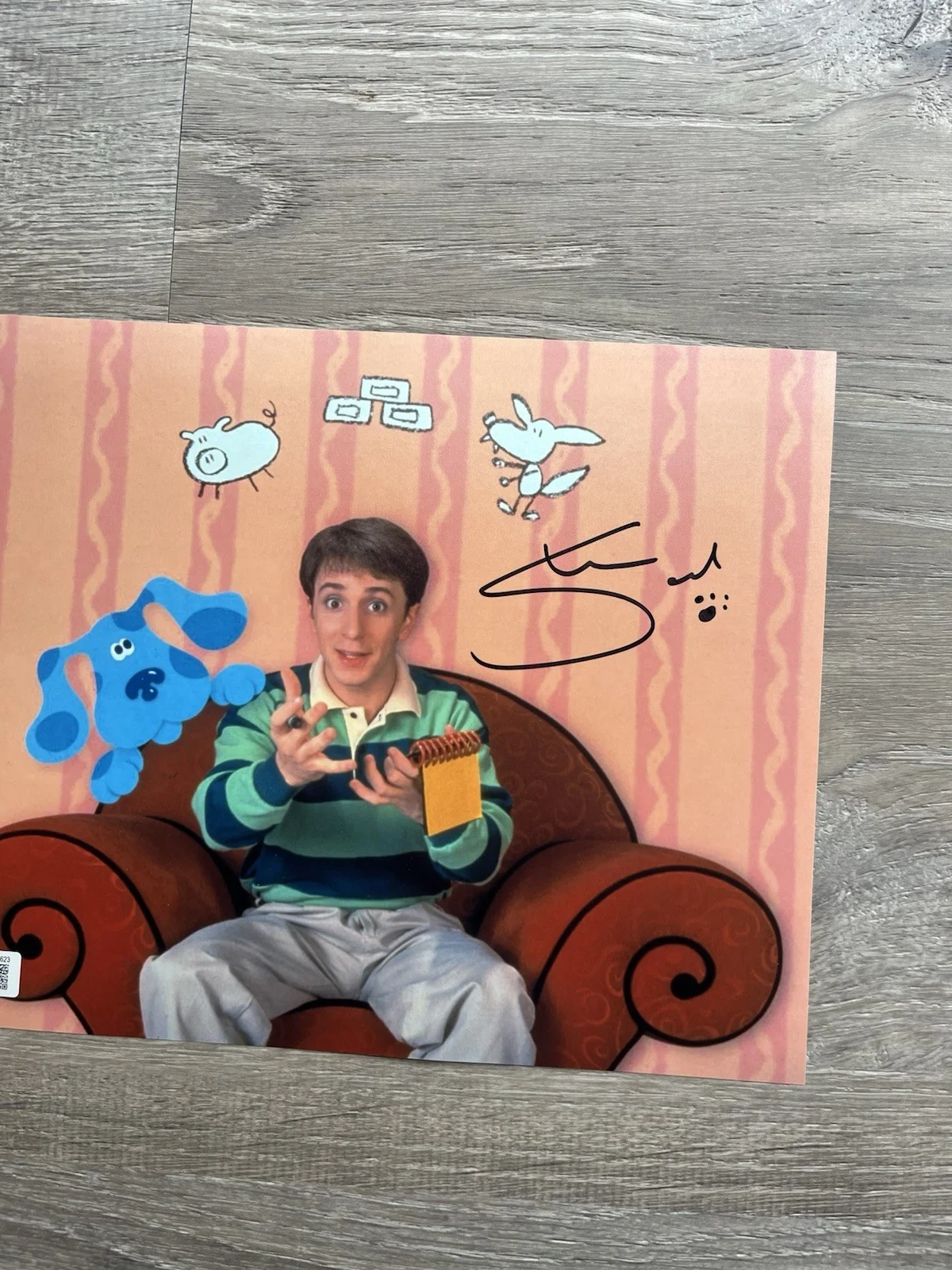 Steve Burns — Steve Burns Signed Blues Clues 8x10 Photo Beckett COA Nickelodeon, изображение 5