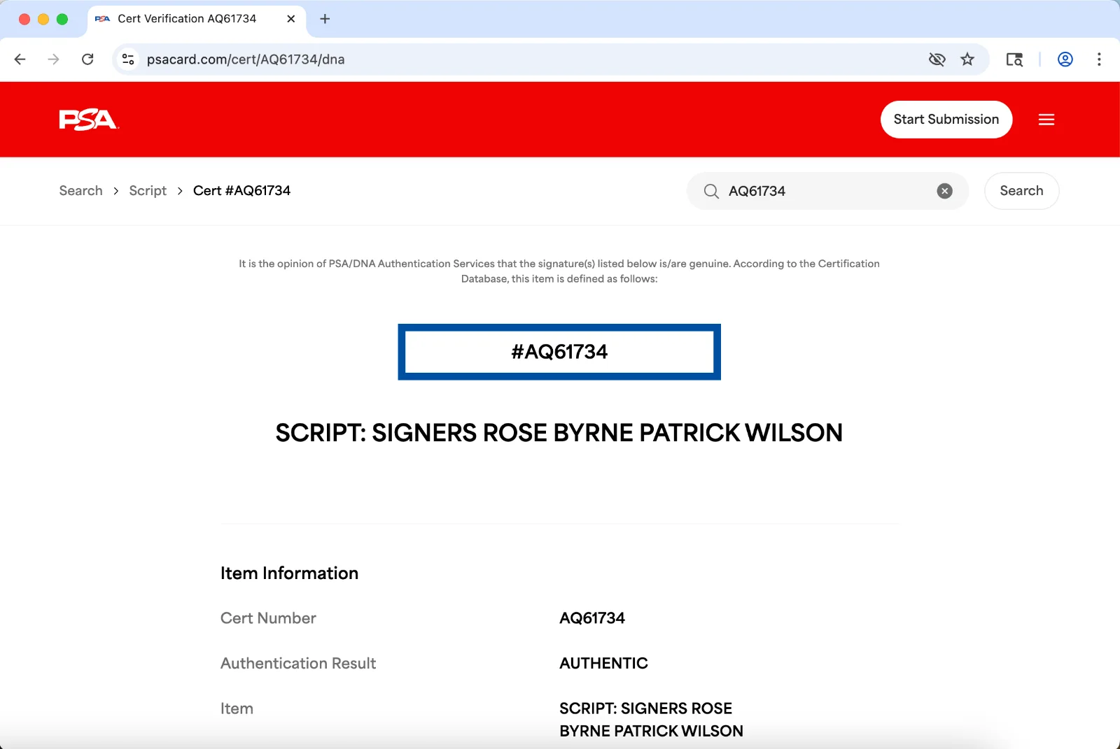 Rose Byrne, Patrick Wilson — Rose Byrne Patrick Wilson signed Insidious script full 108 pages PSA autograph, image 3