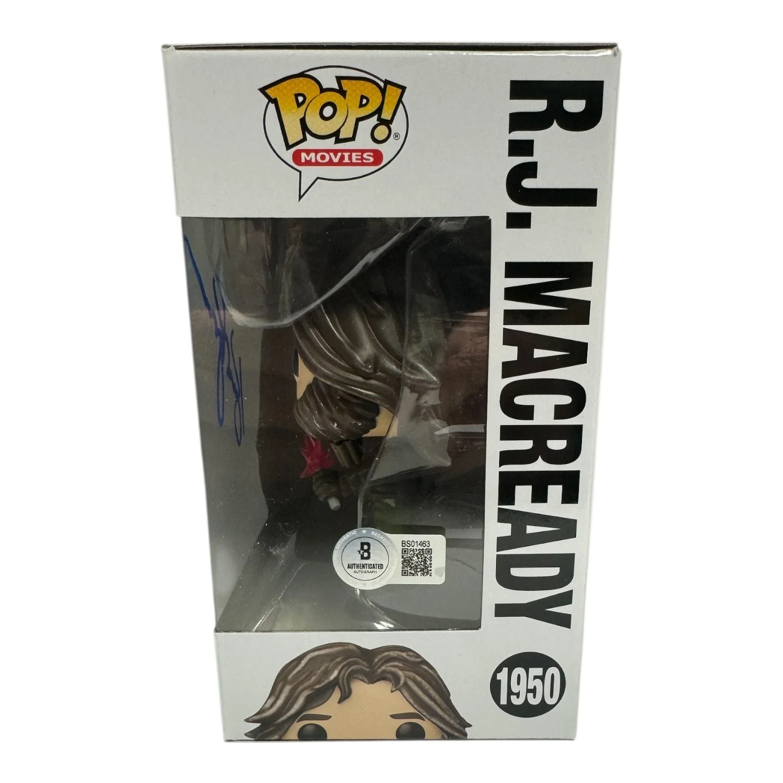 Kurt Russell — Kurt Russell Signed Autograph The Thing Funko Pop 195 Beckett BAS R. J. MACREADY, изображение 2