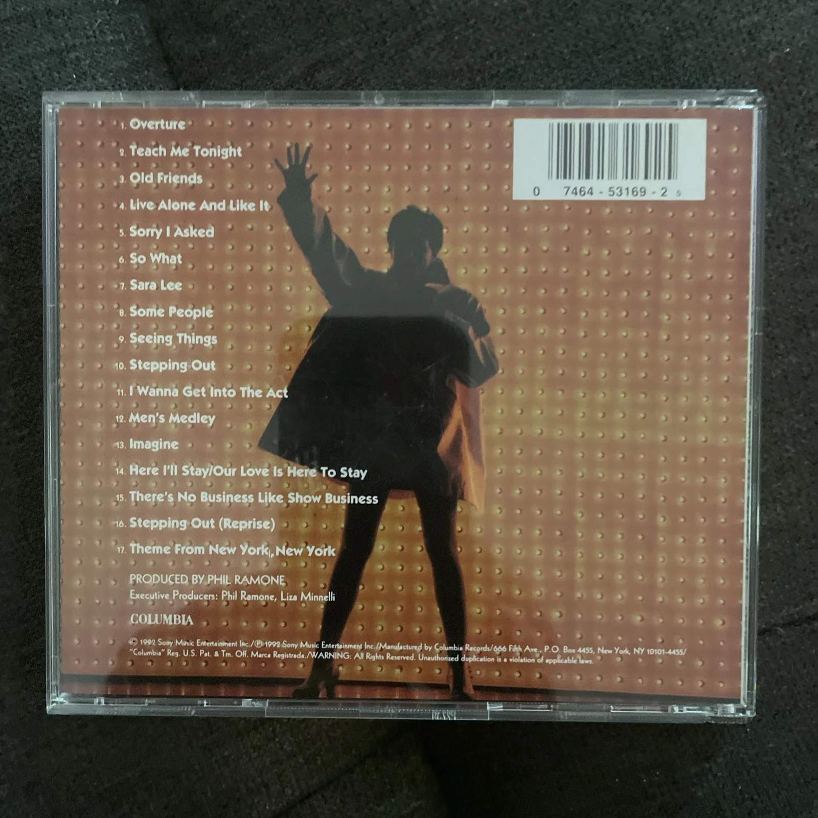 Liza Minnelli-LIVE From Radio City Music Hall-Signed Autograph CD-Not Personaliz, изображение 3