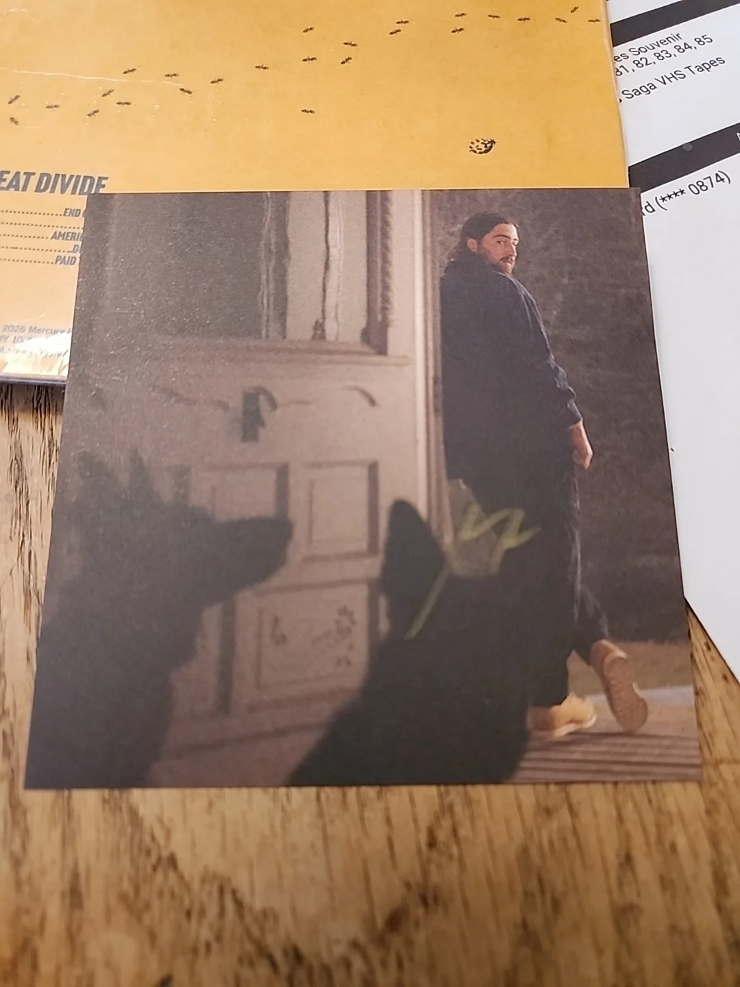 Noah Kahan - The Great Divide SIGNED CD - Autographed Insert SEALED IN HAND, image 4