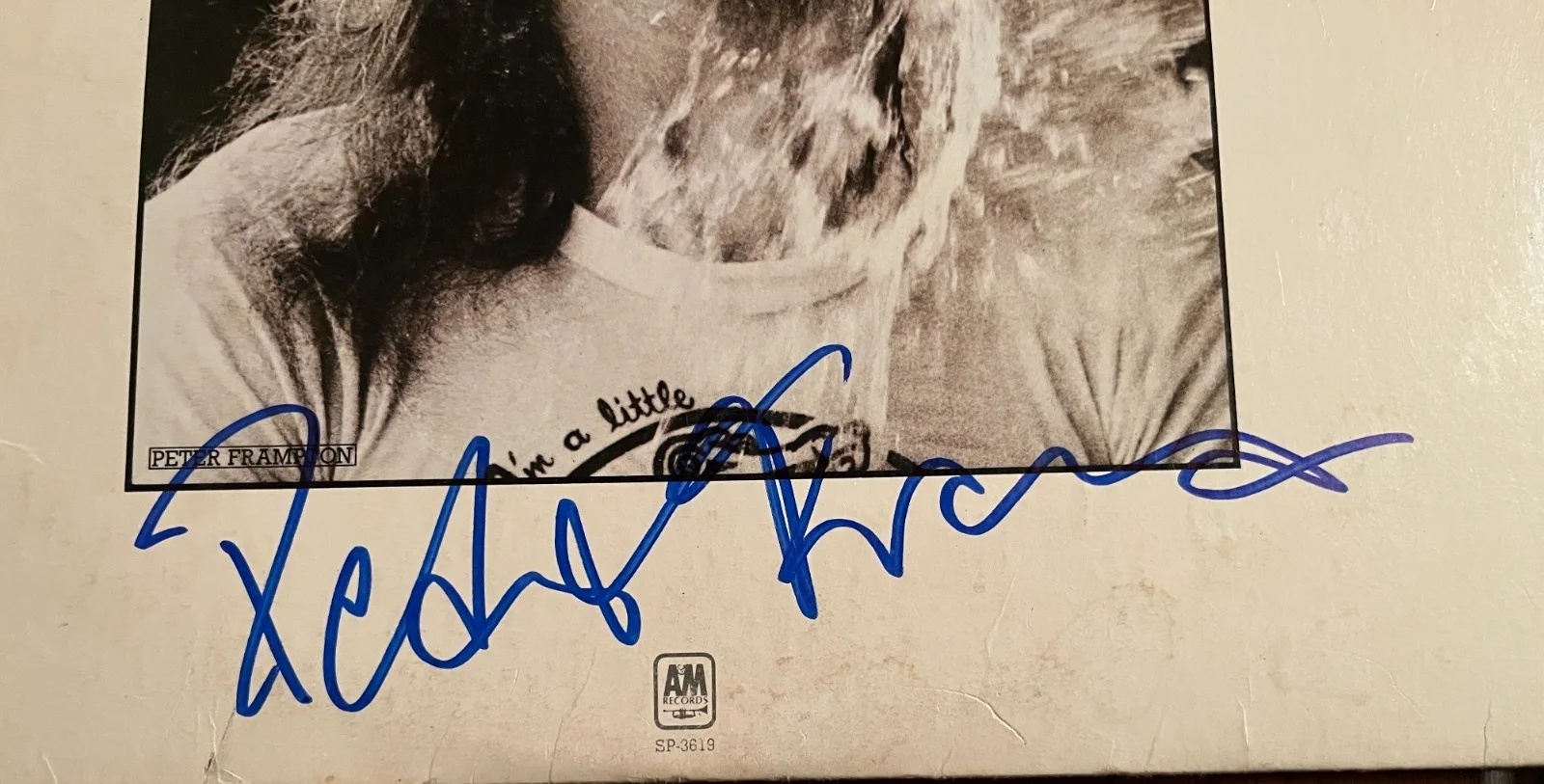 PETER FRAMPTON Signed SOMETHING'S HAPPENING LP, изображение 4