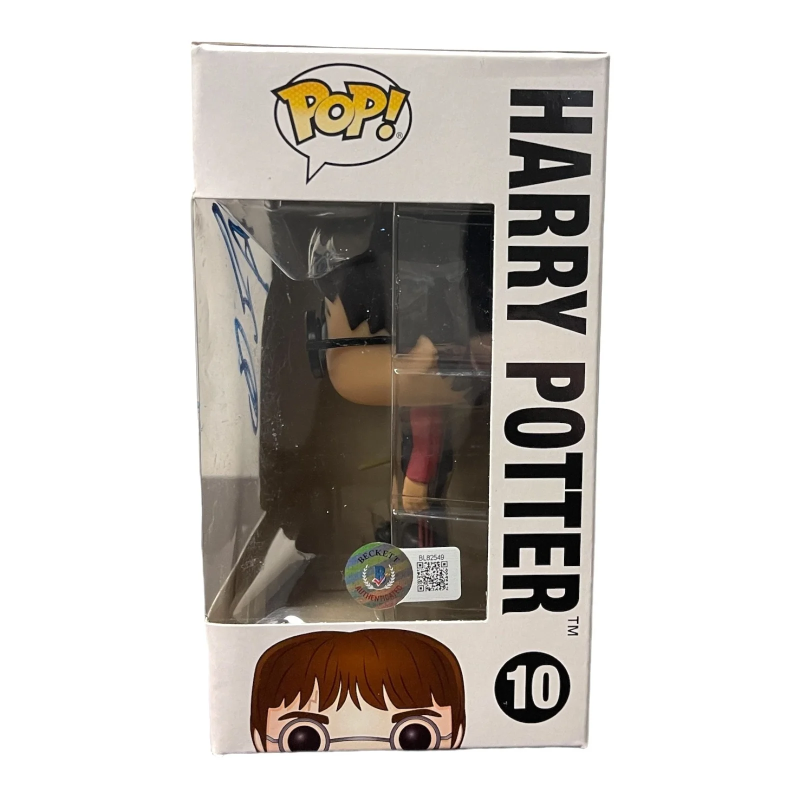 DANIEL RADCLIFFE — DANIEL RADCLIFFE SIGNED AUTOGRAPH FUNKO POP 10 HARRY POTTER BECKETT BAS COA, image 2