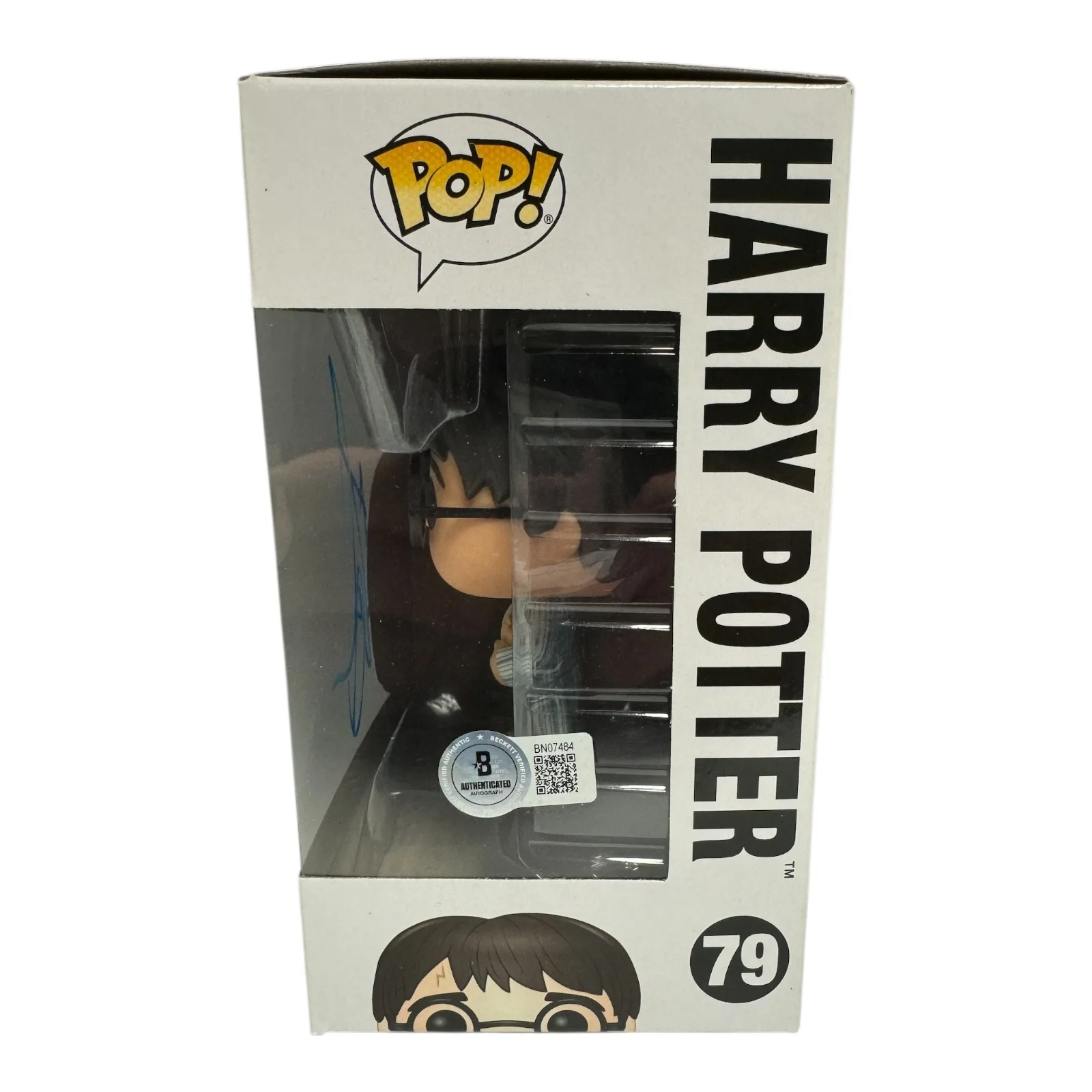DANIEL RADCLIFFE — DANIEL RADCLIFFE SIGNED AUTOGRAPH FUNKO POP 79 HARRY POTTER BECKETT BAS COA, image 2