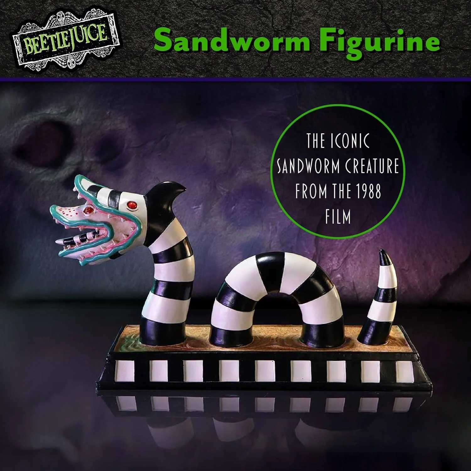 Beetlejuice Sandworm Figurine 15cm by Nemesis Now - BRAND NEW, изображение 3
