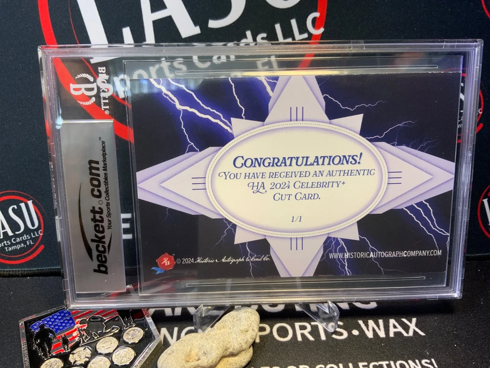 Jean Dixon — Jeane Dixon Signed Auto 2024 1/1 BAS Beckett Certified Psychic Astrologer, изображение 2