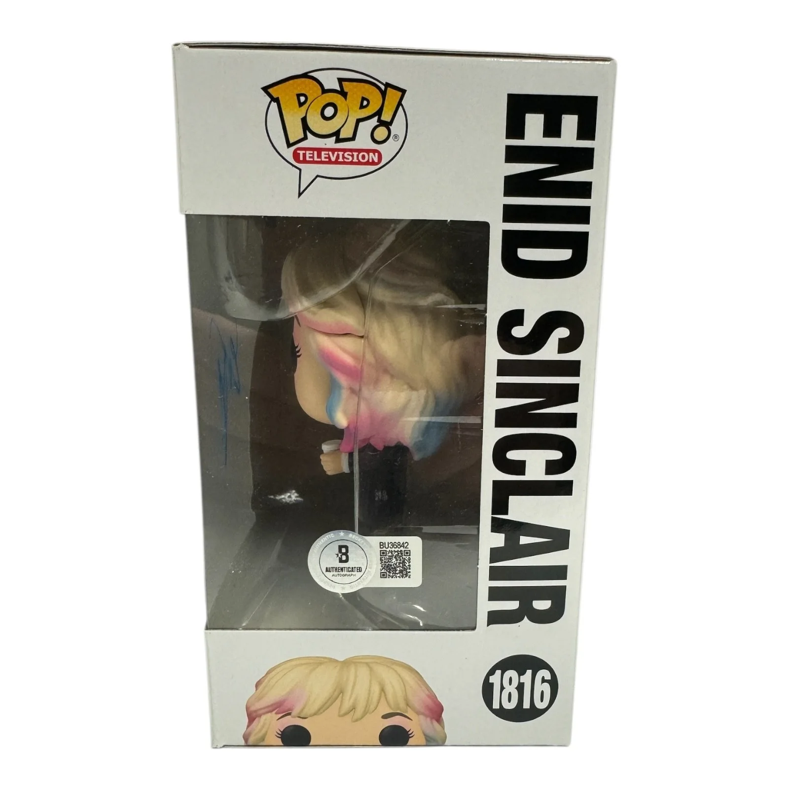 Emma Myers — Emma Myers Signed Autograph Wednesday Funko Pop 1816 BAS Beckett, image 2