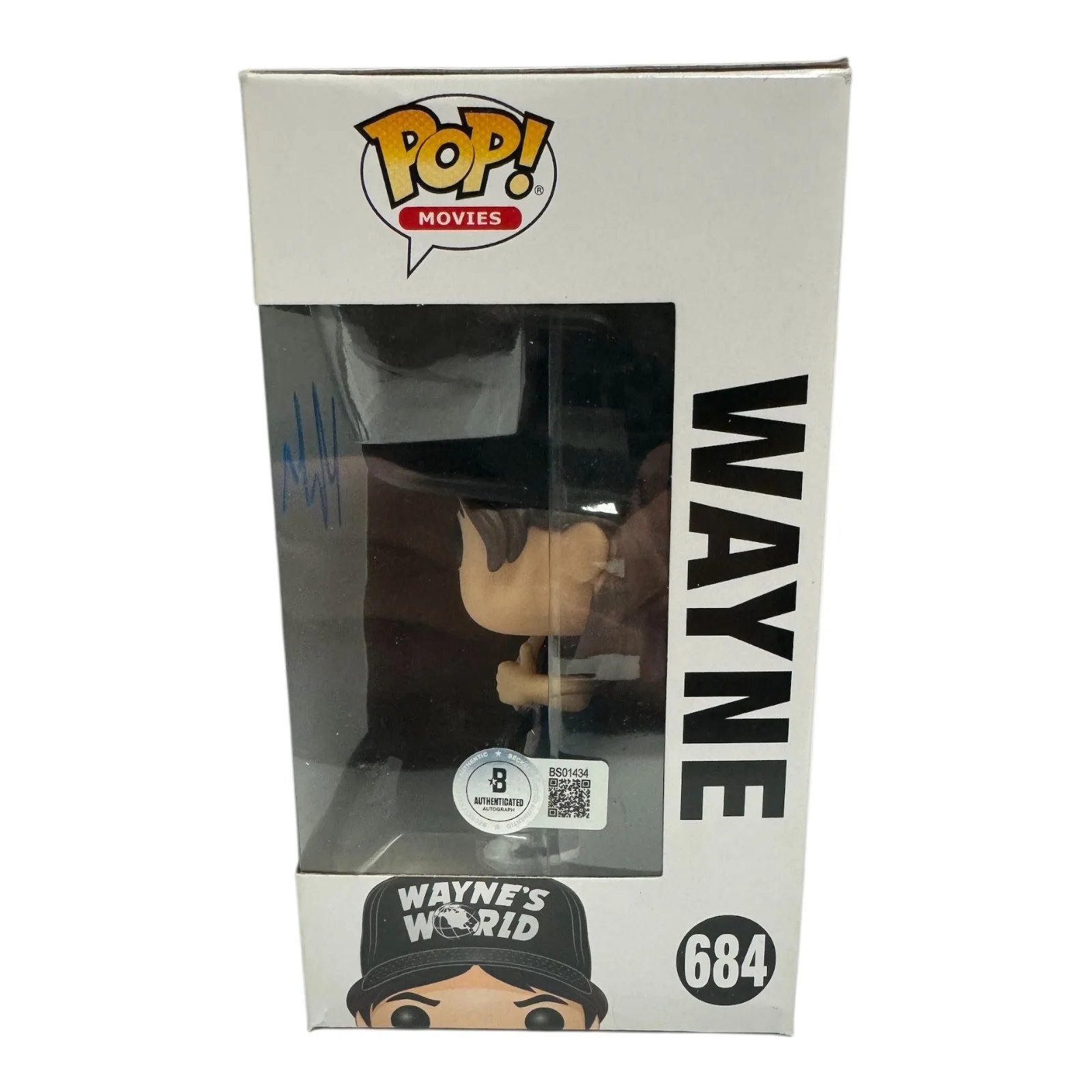 Mike Myers — Mike Myers Signed Autograph Wayne's World Funko Pop 684 Beckett BAS, изображение 2