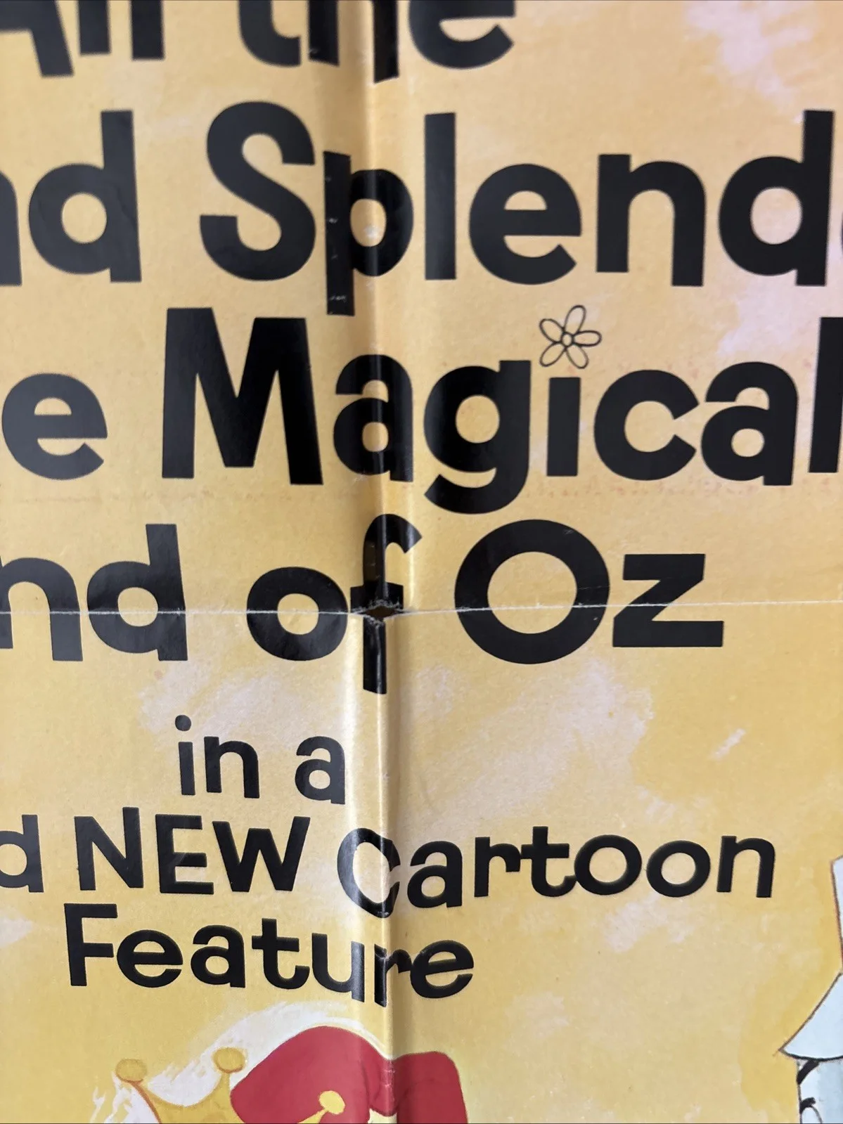 Journey Back To Oz (1974) Original US One Sheet Movie Poster, image 5