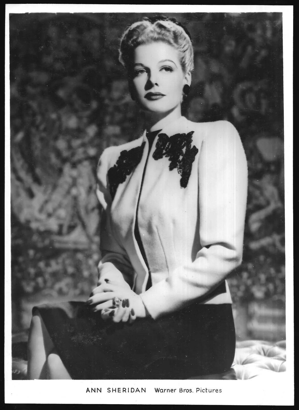Vintage Ann Sheridan Press Photo Warner Bros Beautiful Sexy Actress, изображение 2