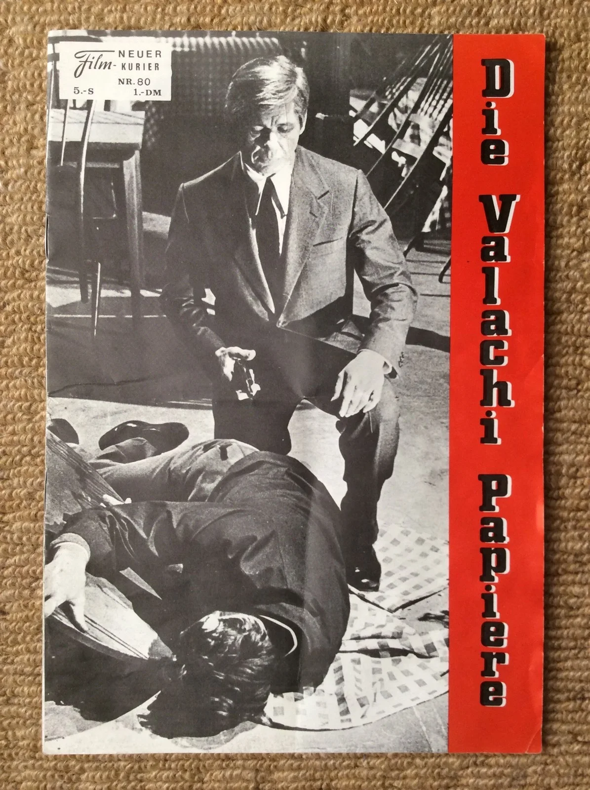 THE VALACHI PAPERS Original GANGSTER Movie Program JILL IRELAND CHARLES BRONSON, изображение 2