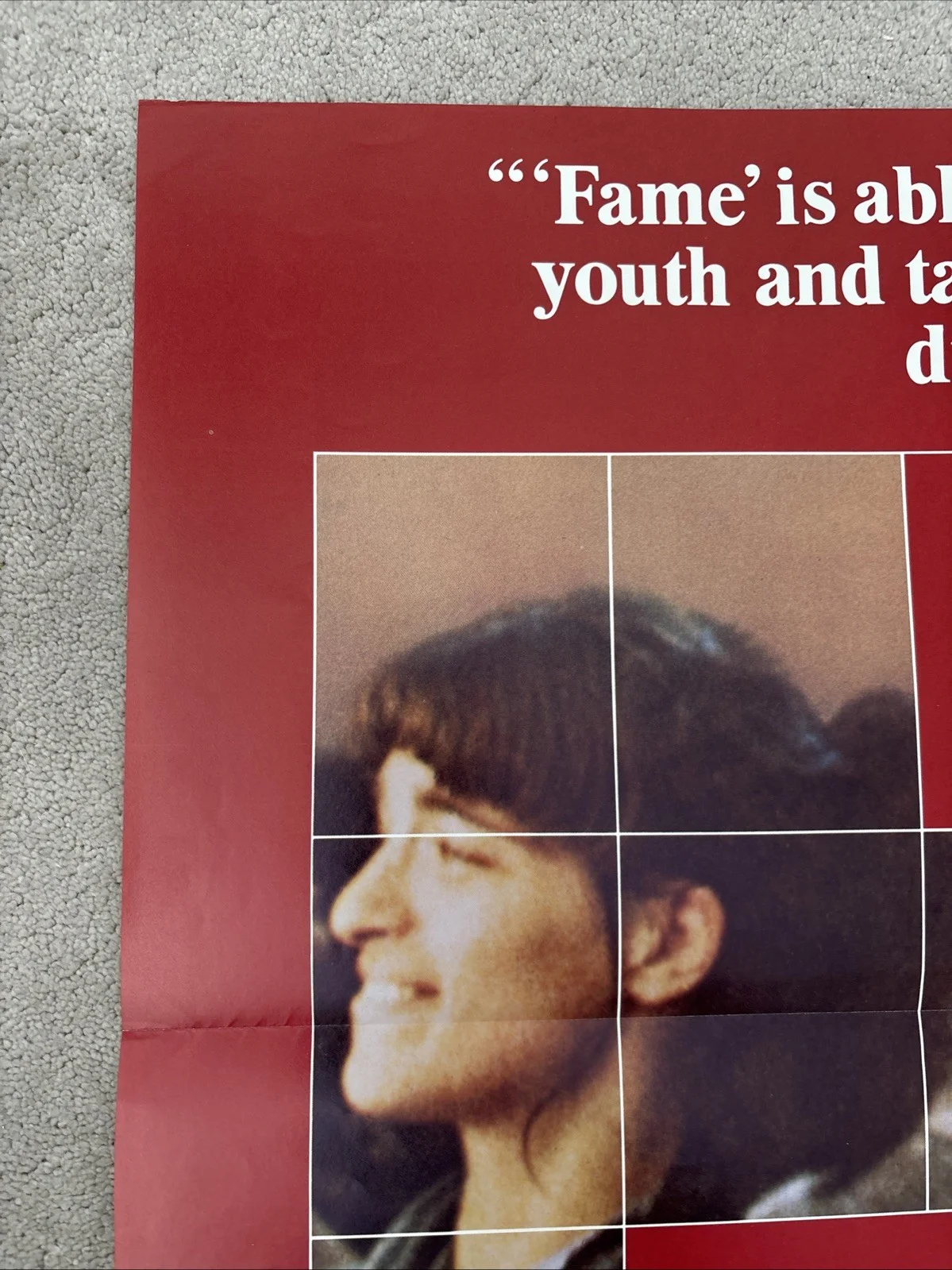 Fame (1980) Original US One Sheet Movie Poster, изображение 2