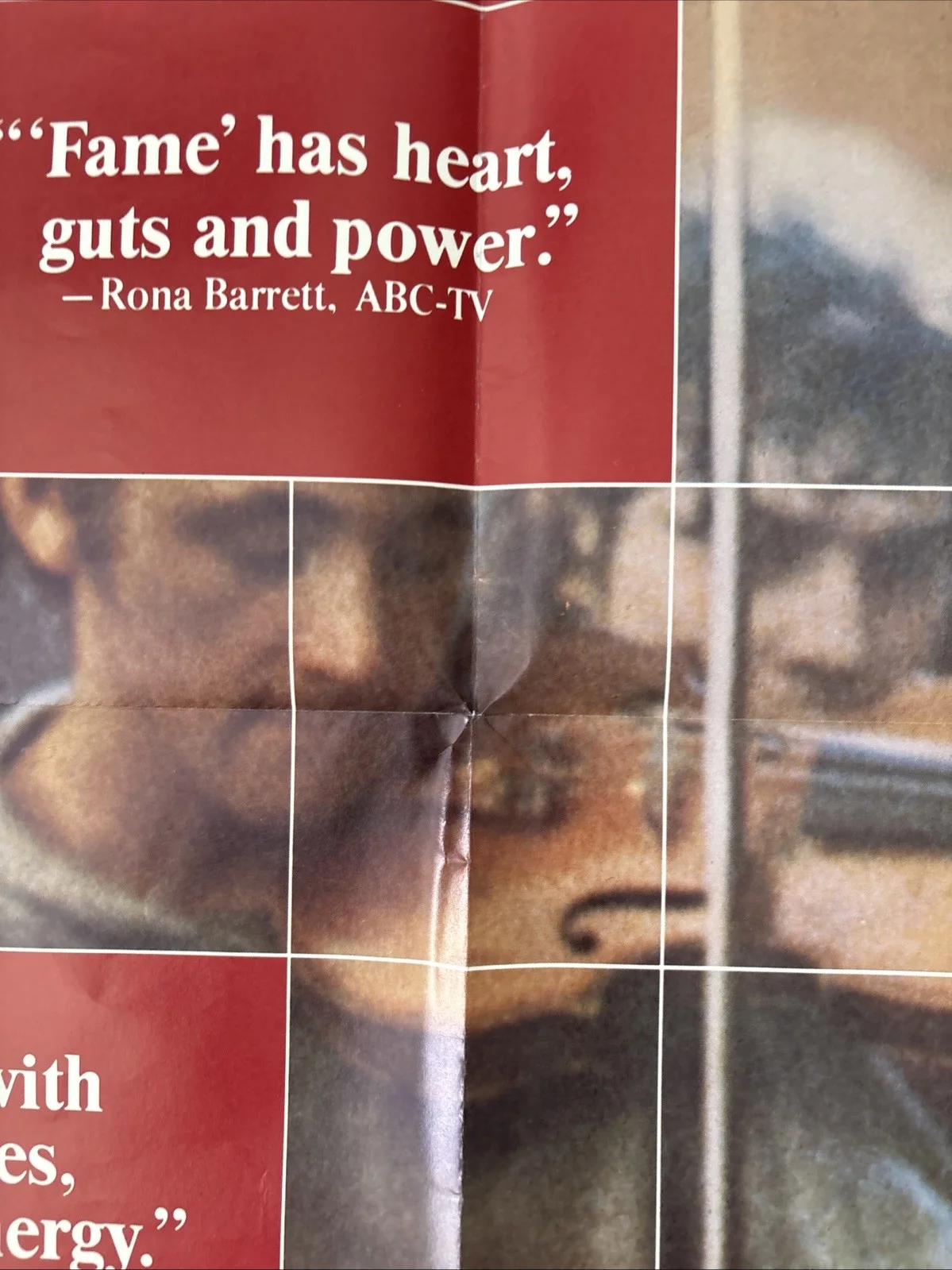 Fame (1980) Original US One Sheet Movie Poster, изображение 5