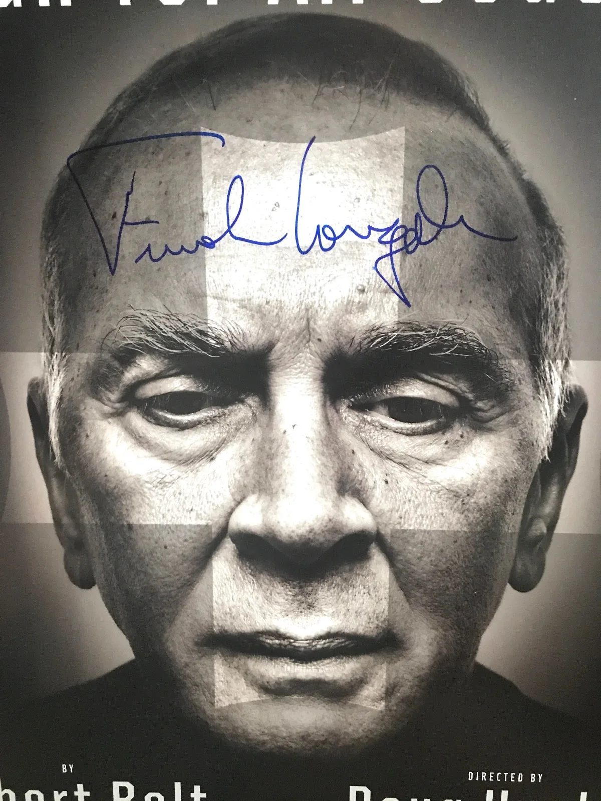 Frank Langella — Frank Langella signed A Man For All Seasons 14x22 Broadway Poster. Frost/Nixon, изображение 2