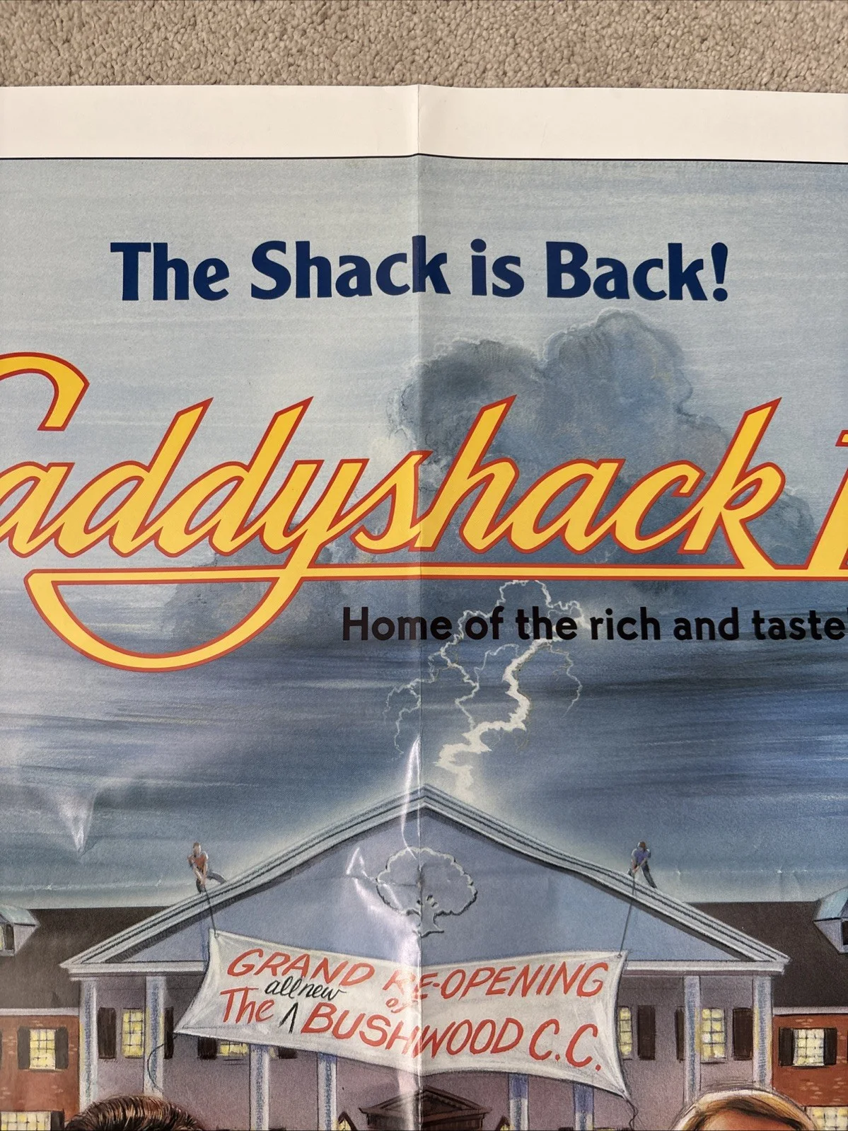 Caddyshack II (1988) Original US One Sheet Movie Poster, image 3