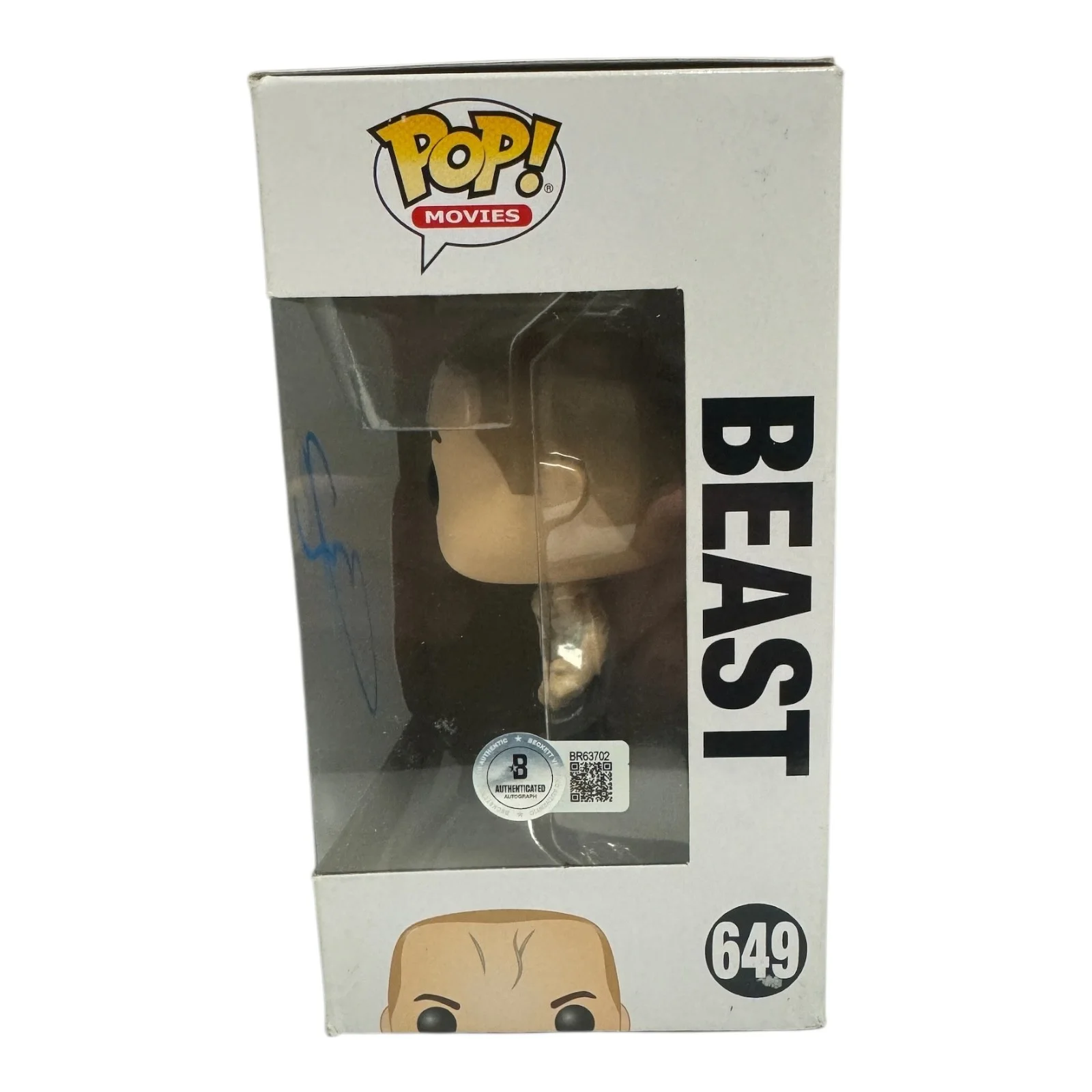 James McAvoy — James McAvoy Signed Autograph Split Funko Pop 649 Beckett BAS Beast, image 2