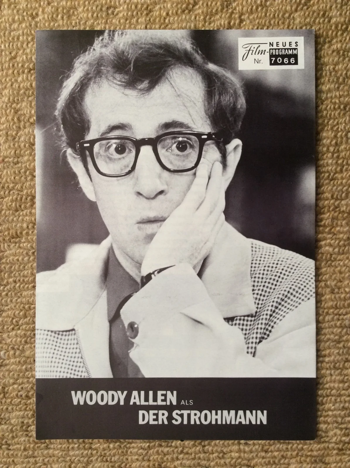 THE FRONT Original Movie Film Program ZERO MOSTEL WOODY ALLEN HERSCHEL BERNARDI, image 3