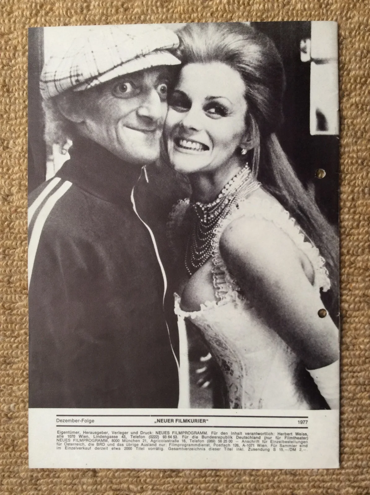 THE LAST REMAKE OF BEAU GESTE Original Movie Program MARTY FELDMAN ANN-MARGRET, image 3