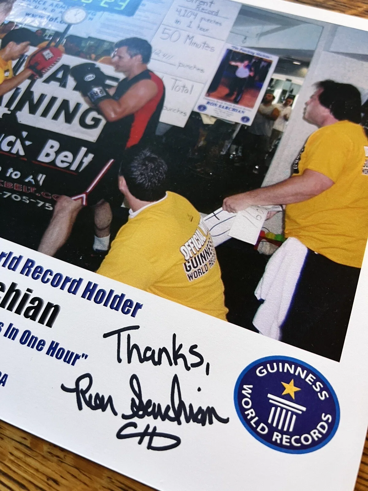 Ron Sarchian Actor Hand Signed Autograph 8x10 Photo With Bonus Signed Letter, image 4
