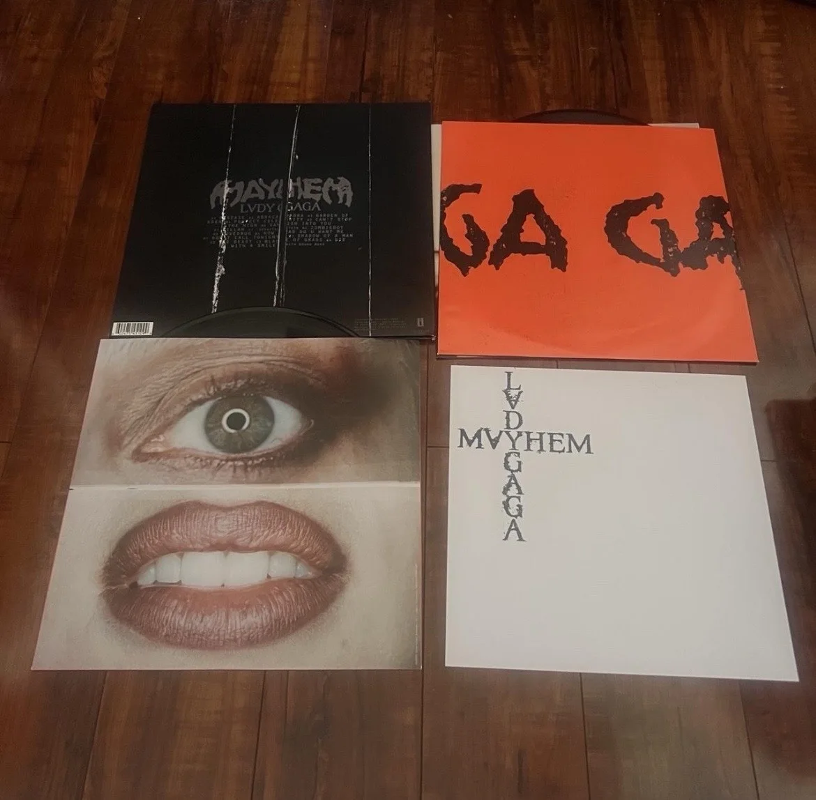 Lady Gaga Mayhem SIGNED Vinyl Autographed Insert In Hand Rare Sold Out, image 2