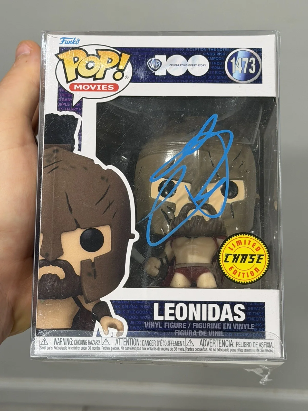 Gerard Butler — Gerard Butler Signed Leonidas Funko Chase 300 Authentic Autograph Beckett