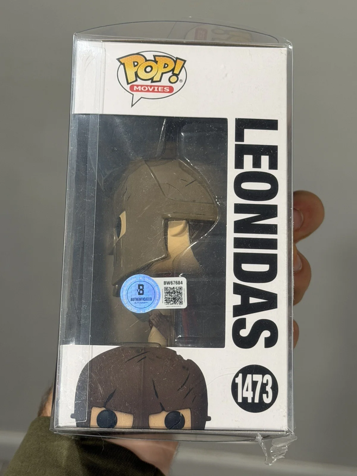 Gerard Butler — Gerard Butler Signed Leonidas Funko Chase 300 Authentic Autograph Beckett, image 2