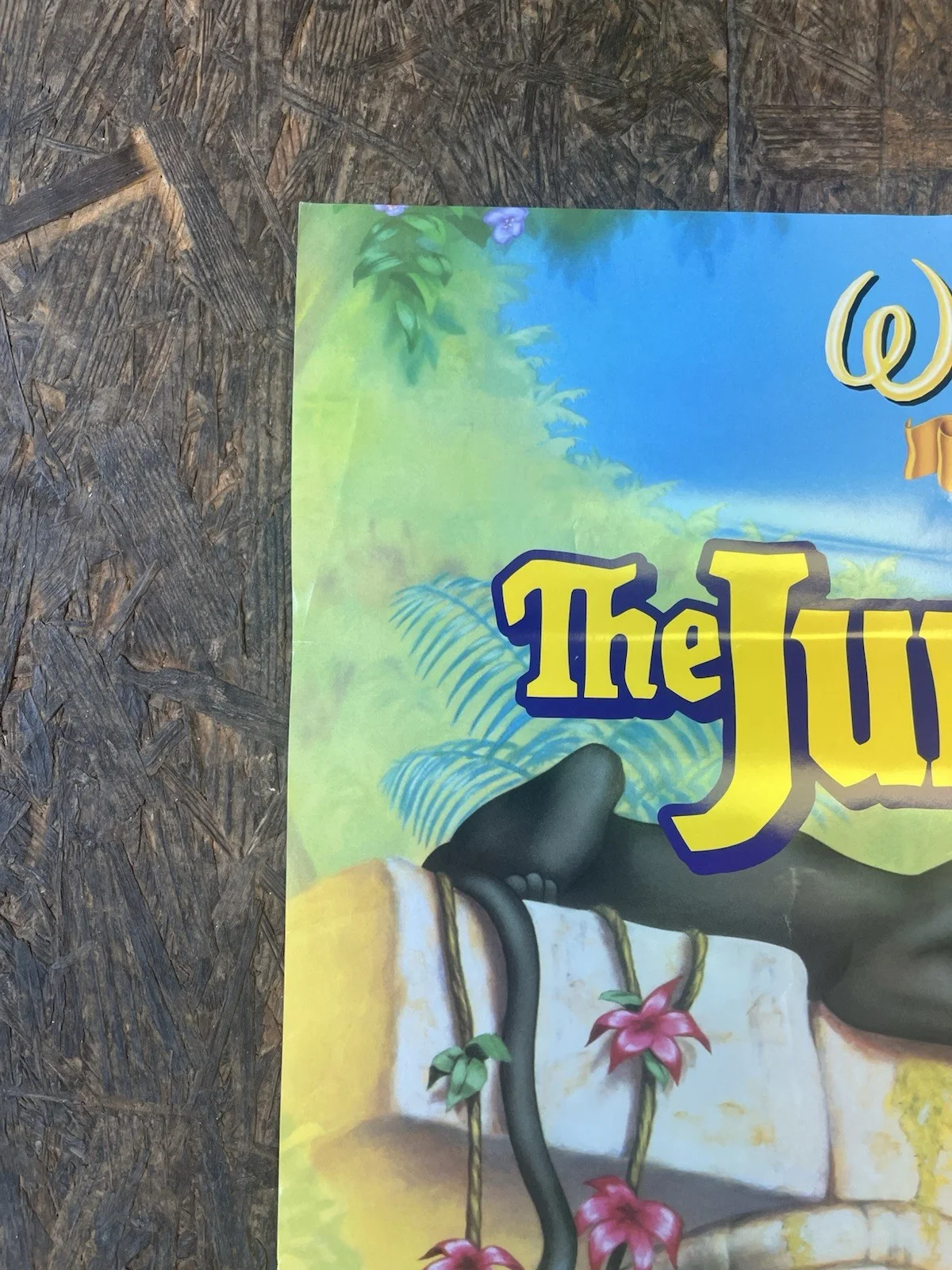 Rare Vintage 1993 The Jungle Book Promo Poster X 10 (Posters) VHS 33" A1 Job Lot, изображение 4