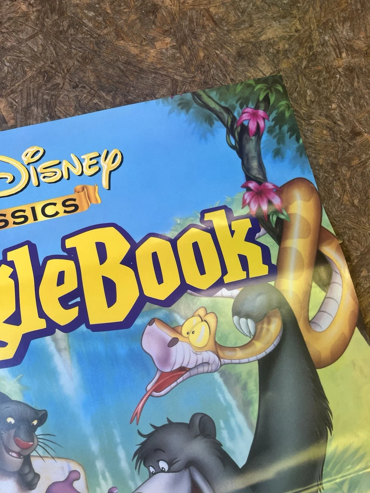 Rare Vintage 1993 The Jungle Book Promo Poster X 10 (Posters) VHS 33" A1 Job Lot, изображение 5