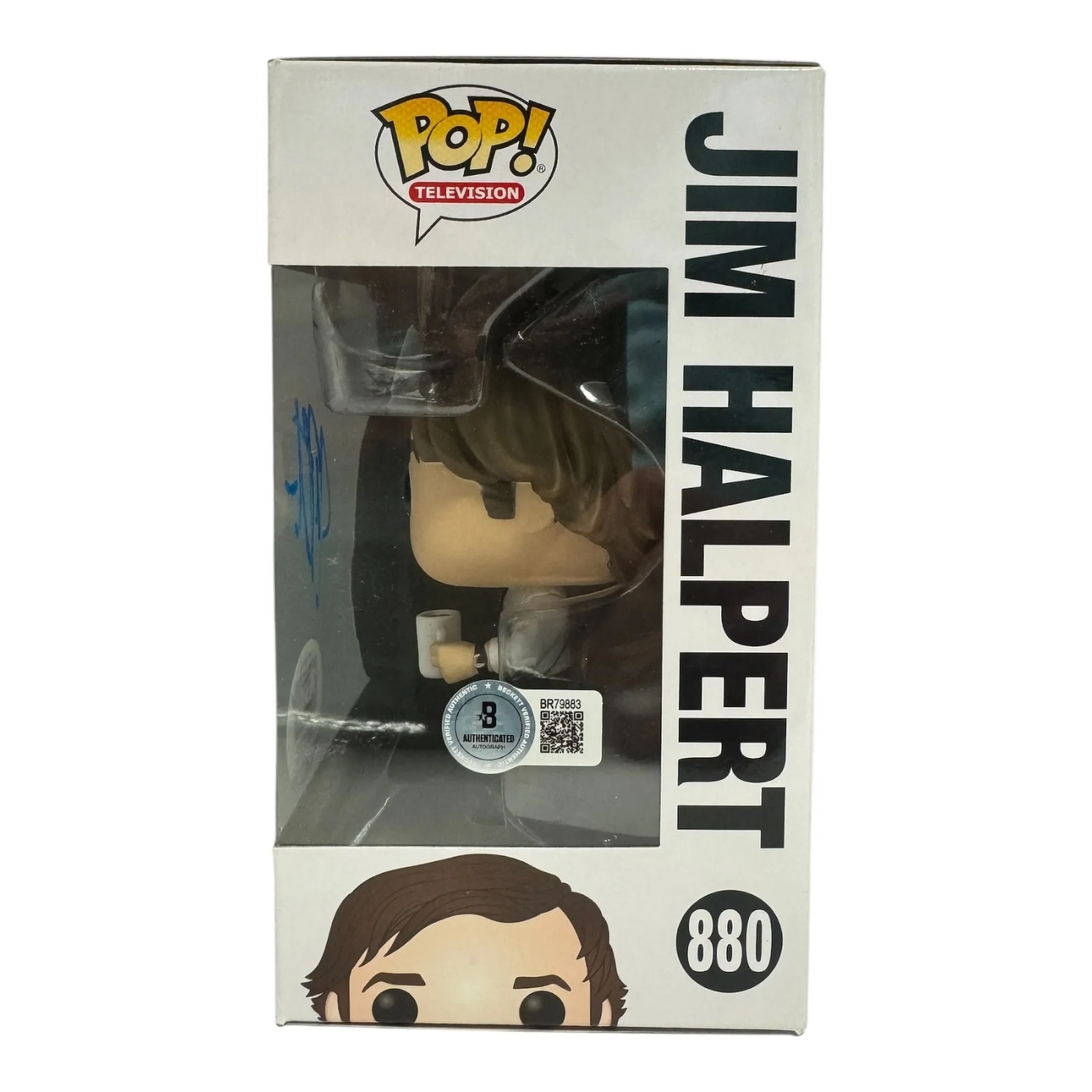 JOHN KRASINSKI — John Krasinski Signed Autograph Funko Pop 880 The Office Beckett BAS Jim Halpert, image 2