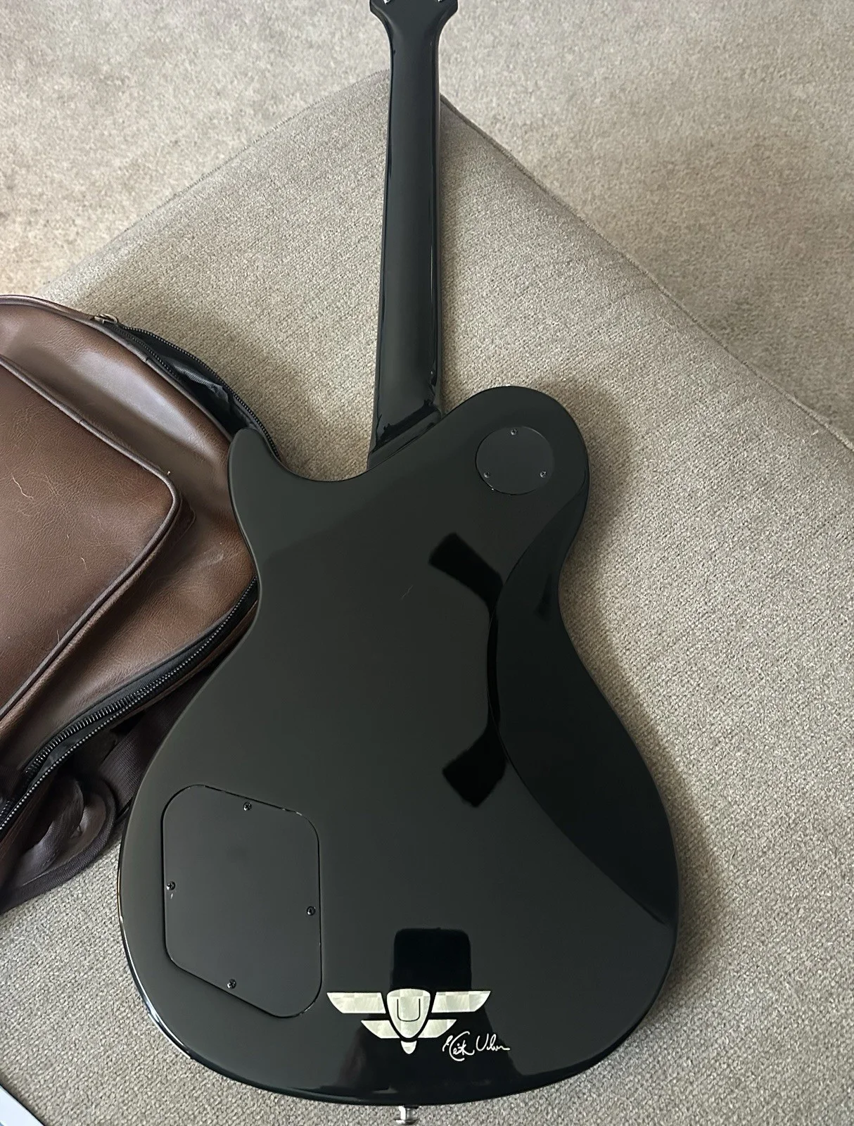 Keith urban Signed Limited Edition Electric Guitar W/Soft Leather Case, Etc, image 4