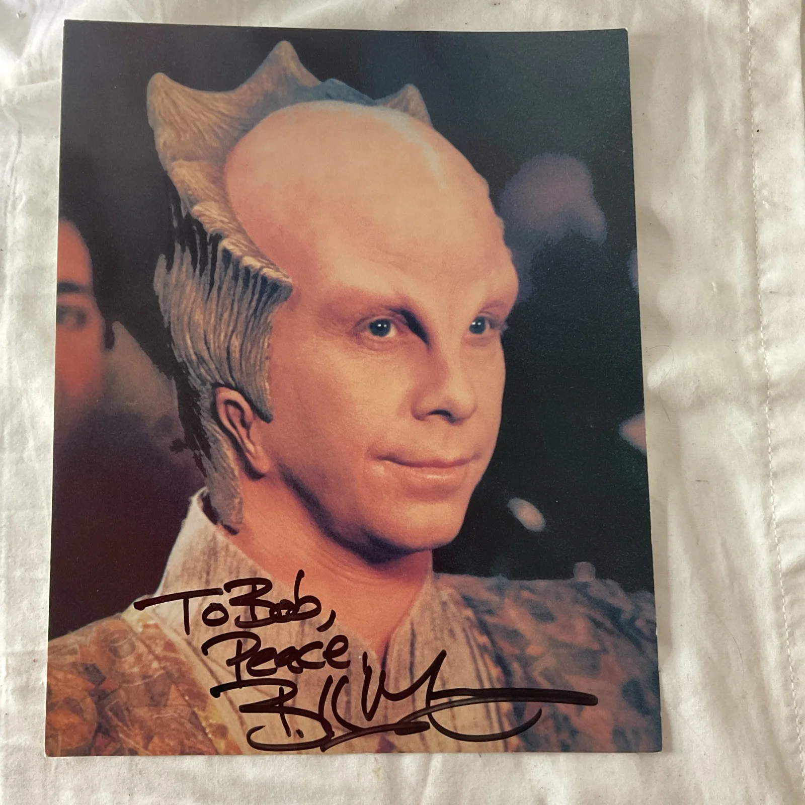 Bill Mumy — Bill Mumy Autograph Hand Signed In Person Babylon 5 Lennier 8x10