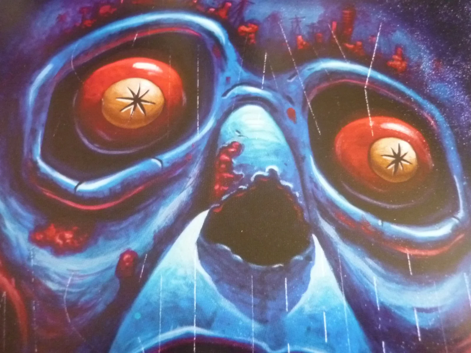 Framed mounted a4 Poster Film john carpenter they live sleep skull, изображение 2