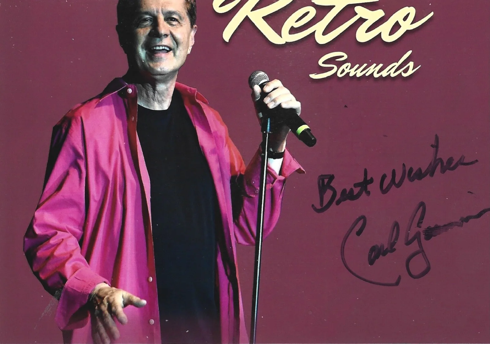 CARL GIAMMARESE — CARL GIAMMARESE Autograph 4X6 Photo Singer THE BUCKINGHAMS [526]