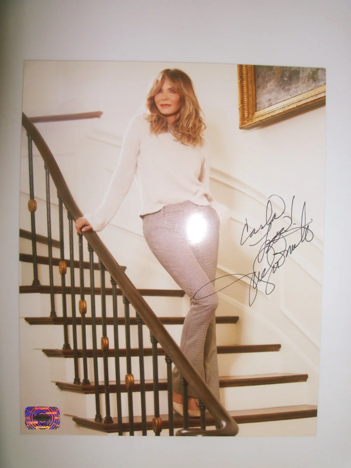 Jaclyn Smith — JACLYN SMITH Signed Autographed 8X10 Photo W/ Hologram/Serial #, image 2