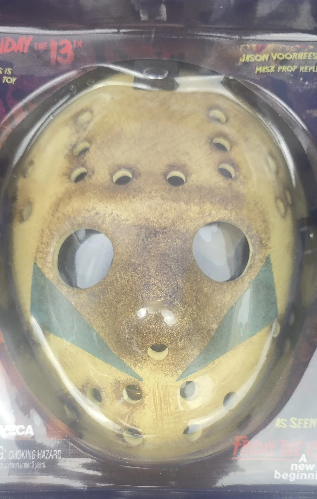 Neca Friday the 13th V A New Beginning JASON VOORHEES Hockey Mask Prop Replica, image 2
