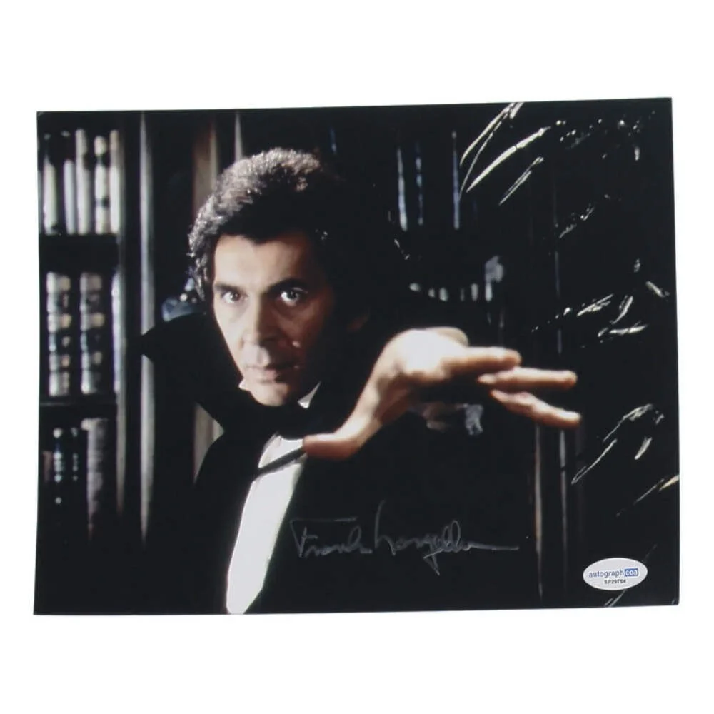 Frank Langella — Frank Langella Signed (ACOA) "Dracula: A Love Story" 8x10 Photo - Count Dracula