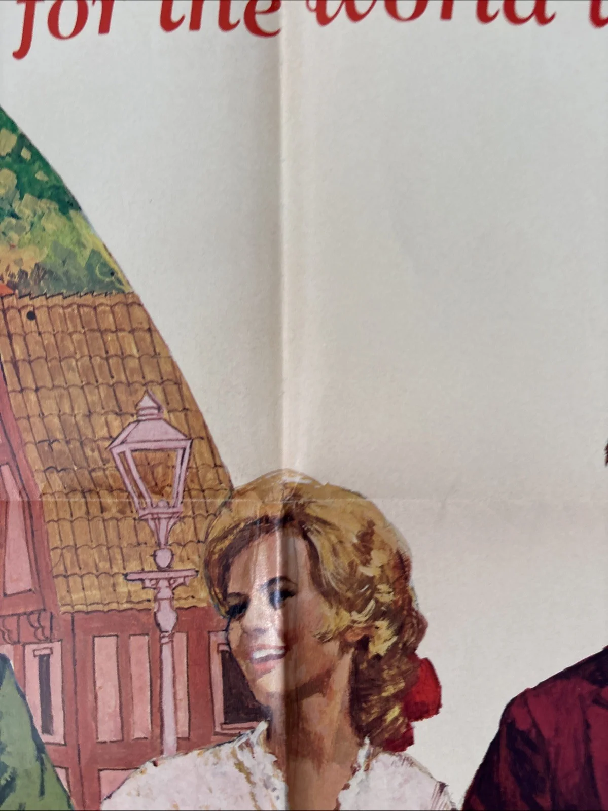 Song Of Norway (1970) Original Vintage US One Sheet Movie Poster 27x41 Folded, изображение 5