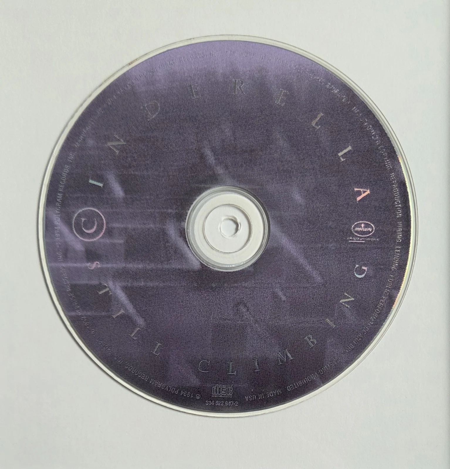 CINDERELLA BAND SIGNED CD DISPLAY BECKETT LOA BAS TOM KEIFER AUTOGRAPHED PRESENT, image 4