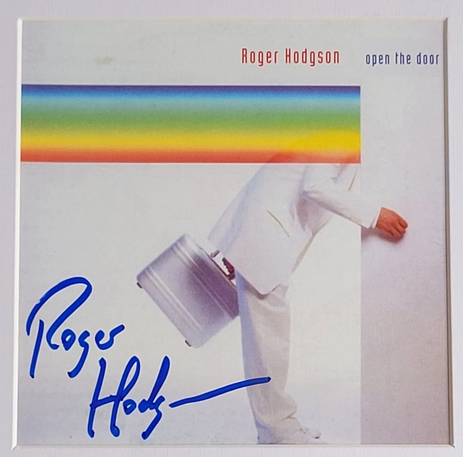 ROGER HODGSON CD DISPLAY AUTOGRAPHED BECKETT BAS COA SIGNED SUPERTRAMP ROCK BAND, image 2