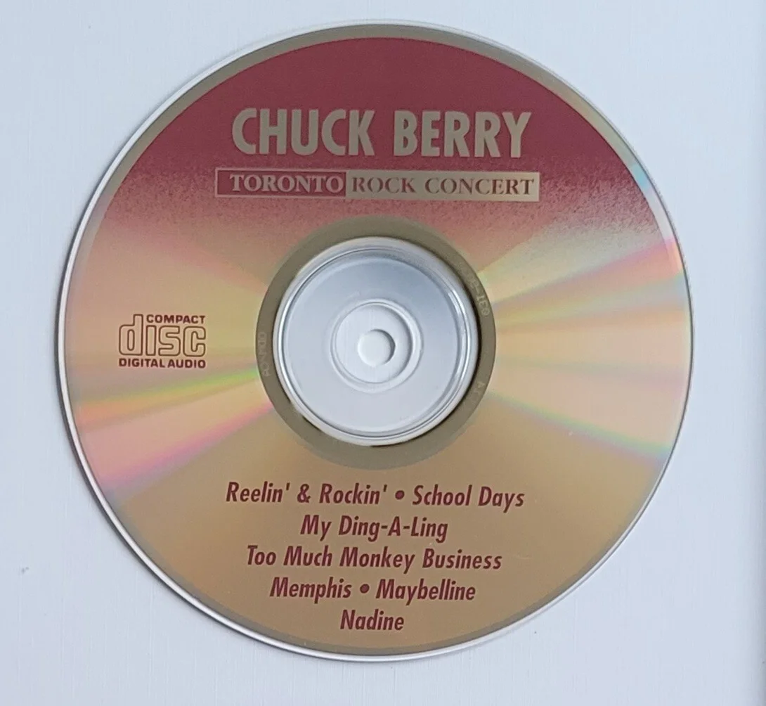 CHUCK BERRY SIGNED PSA/DNA COA ROCK ROLL MUSIC SINGER AUTOGRAPHED CD DISPLAY PSA, image 5