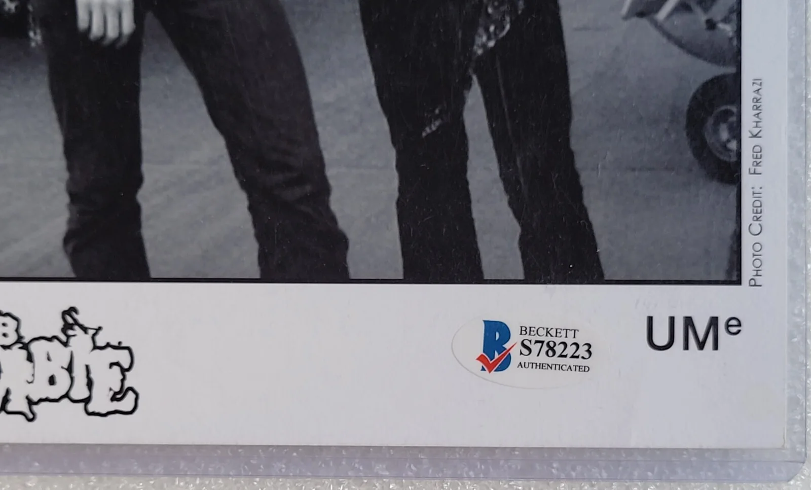 ROB ZOMBIE SIGNED 8X10 PHOTO BECKETT BAS COA MUSIC BAND SINGER AUTOGRAPHED PROMO, изображение 4