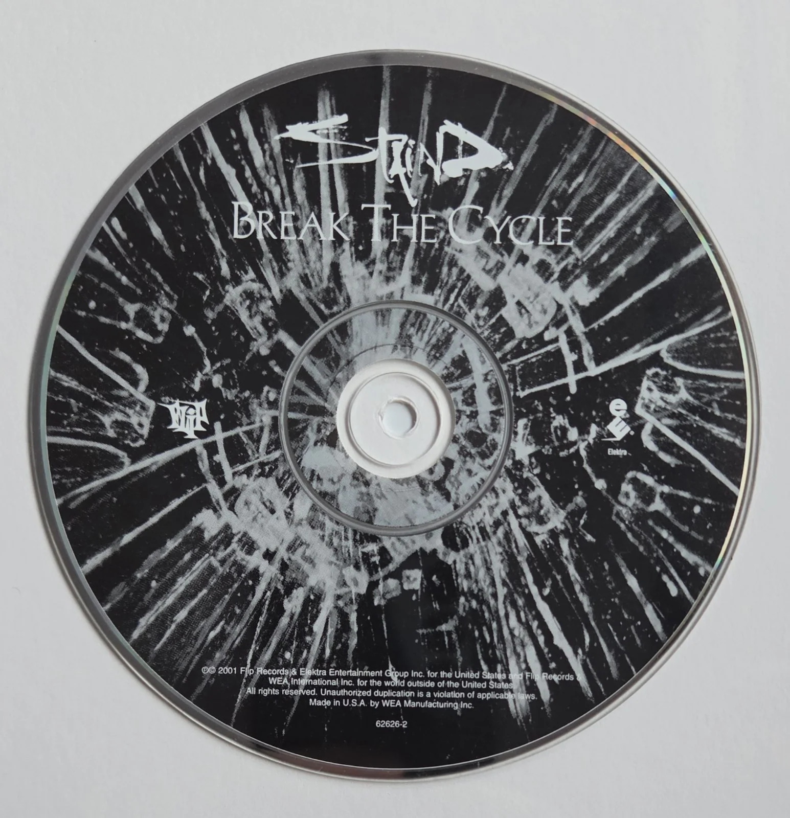AARON LEWIS SIGNED CD DISPLAY BECKETT BAS COA AUTOGRAPHED STAIND PRESENT GIFT, image 4