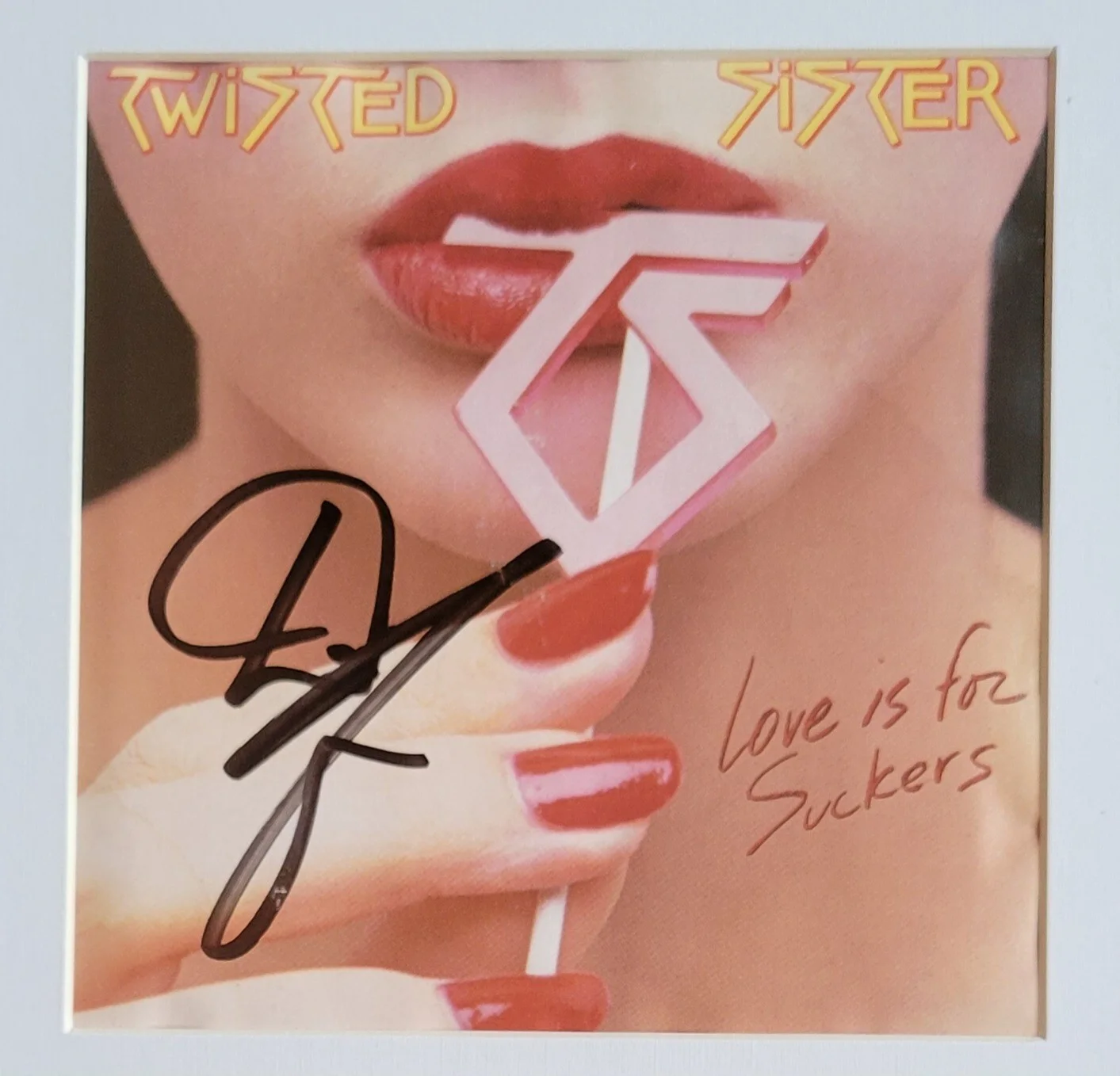 DEE SNIDER CD DISPLAY SIGNED BECKETT BAS COA AUTOGRAPHED MUSIC TWISTED SISTER, image 3