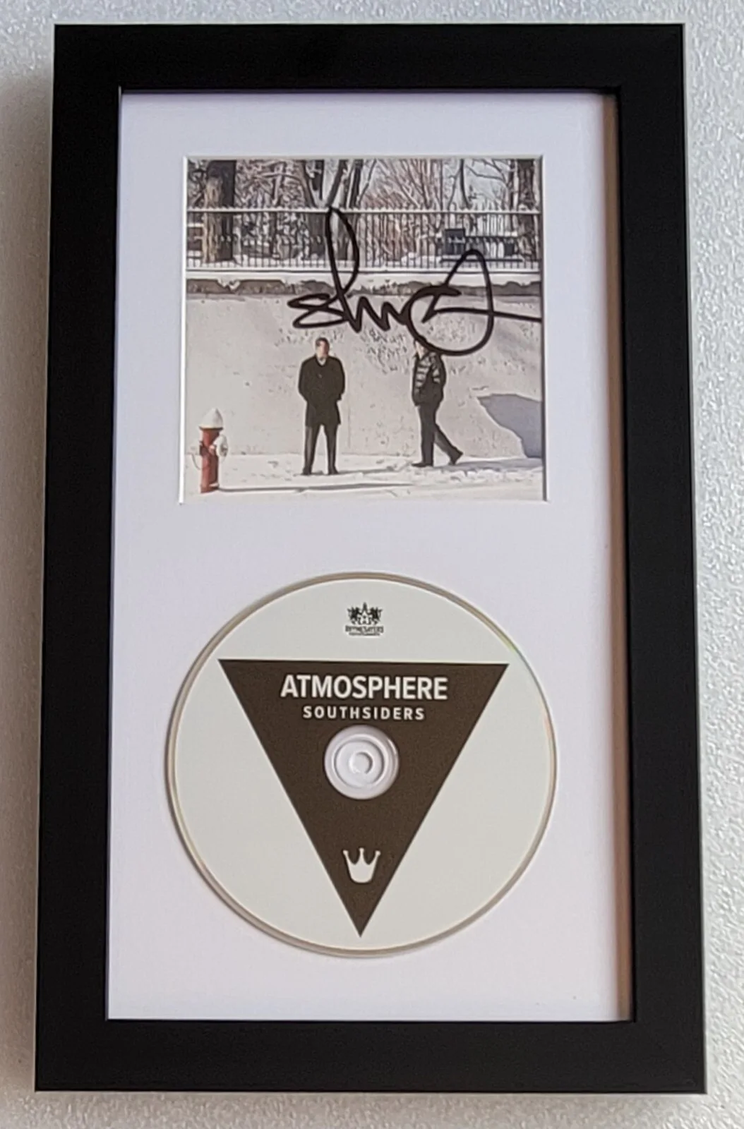 ATMOSPHERE AUTOGRAPHED BECKETT BAS COA SIGNED RAP DUO MUSIC ANT CD DISPLAY SLUG, image 2