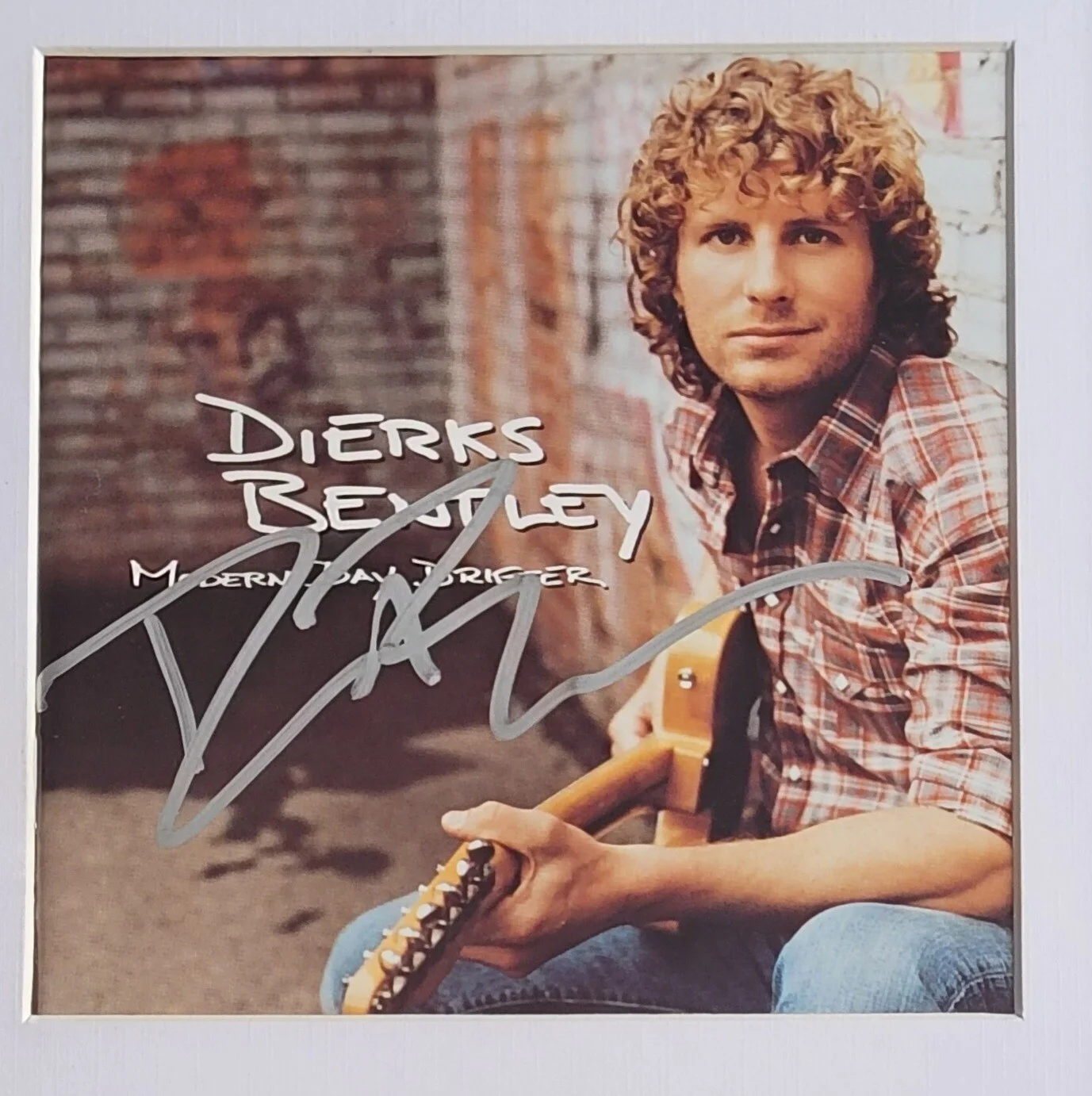 DIERKS BENTLEY CD DISPLAY JSA CERTIFIED COA SIGNED COUNTRY MUSIC AUTOGRAPHED, изображение 4