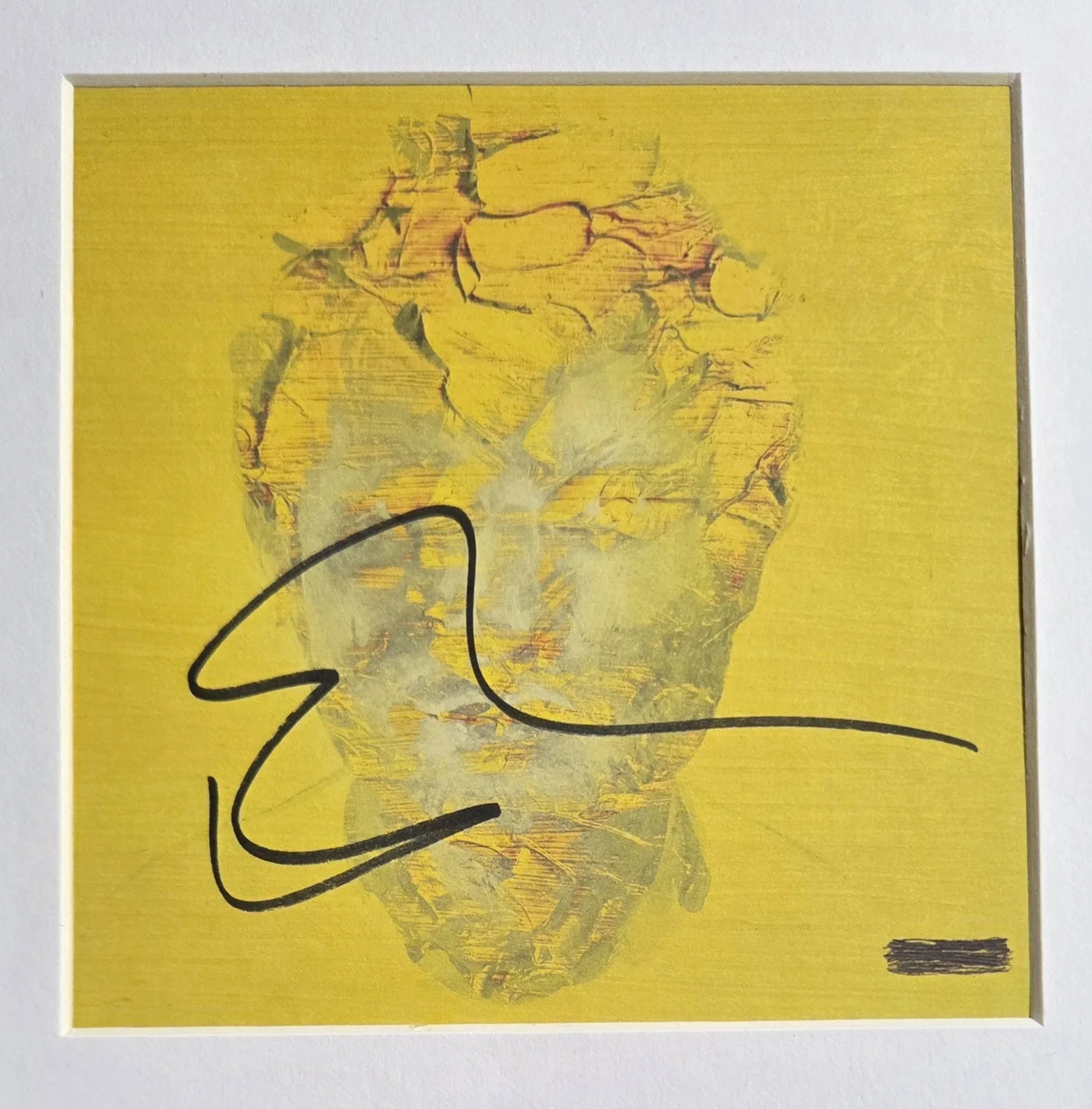 ED SHEERAN CD DISPLAY AUTOGRAPHED BECKETT COA SIGNED - SUBTRACT PRESENT GIFT, image 3